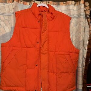 Old Navy Orange Men's Vest - XXL